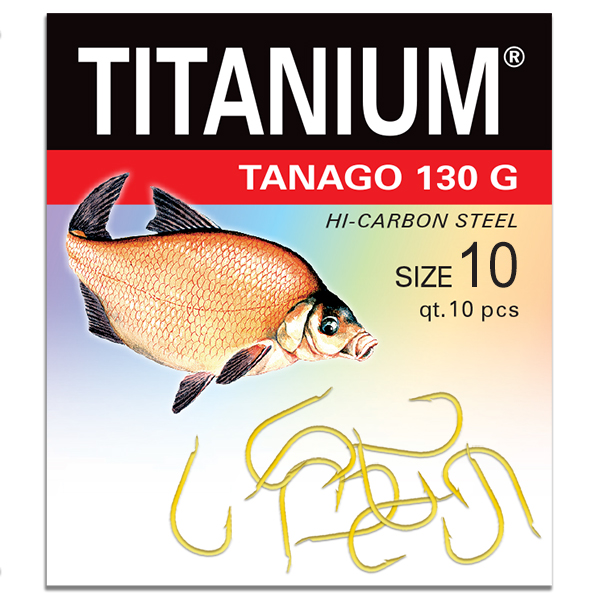 Háčik Titanium TANAGO 130G (10 ks)