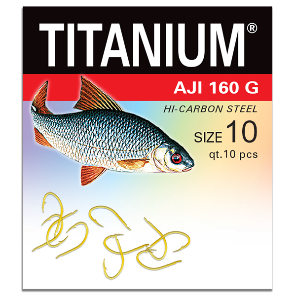 Háčik Titanium AJI 160G (10 ks)