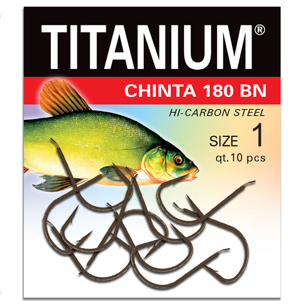 Háčik Titanium CHINTA 180BN (10 ks)