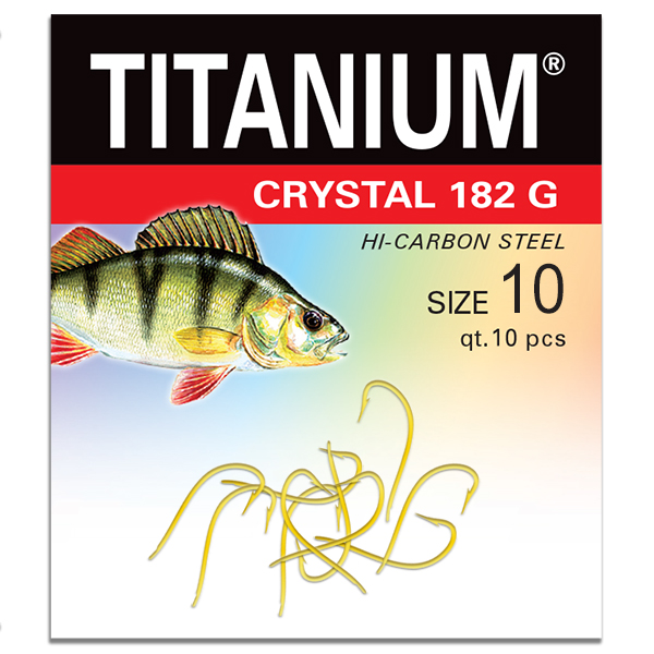 Háčik Titanium CRYSTAL 182G (10 ks)