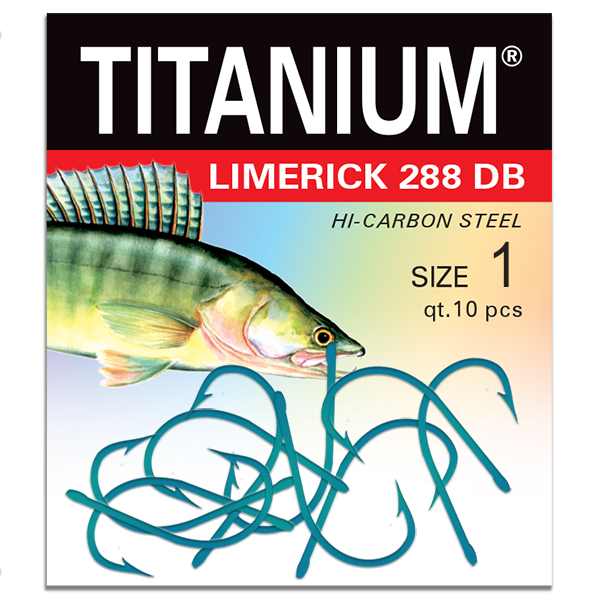 Háčik Titanium LIMERICK 288DB (10 ks)