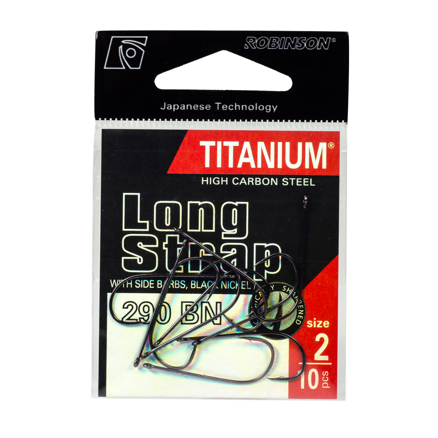 Háčik Titanium Long Strap (10 ks)