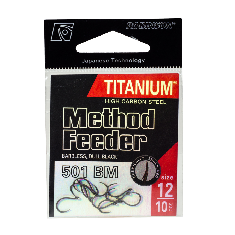Háčik Titanium Method Feeder 501 BM (10 ks)