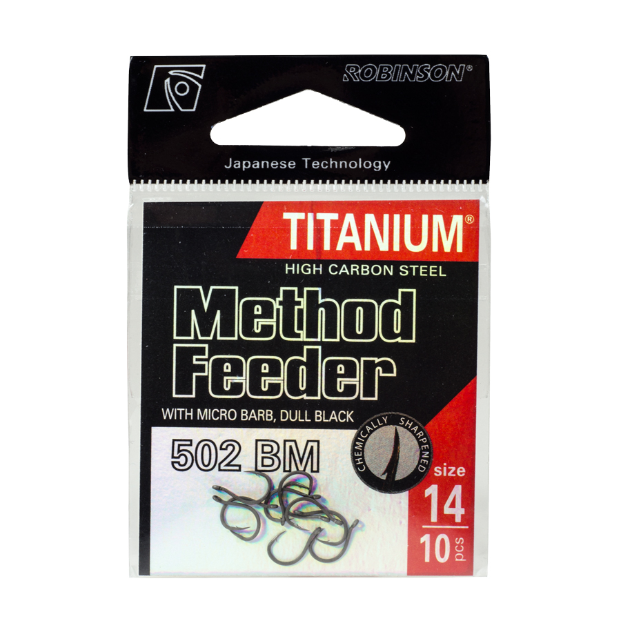Háčik Titanium Method Feeder 502 BM (10 ks)