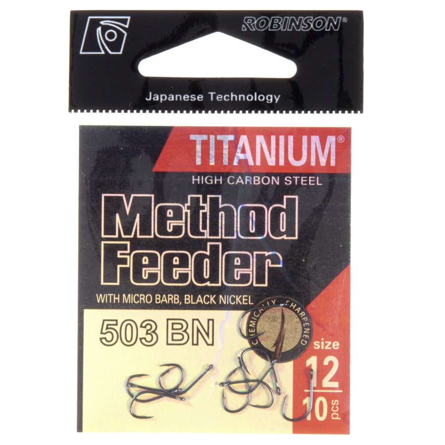 Háčik Titanium Method Feeder  503 BN (10 ks)