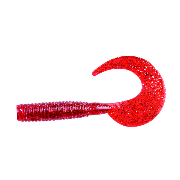 Tritail Twist 3,5cm, Red Shiner (25ks)